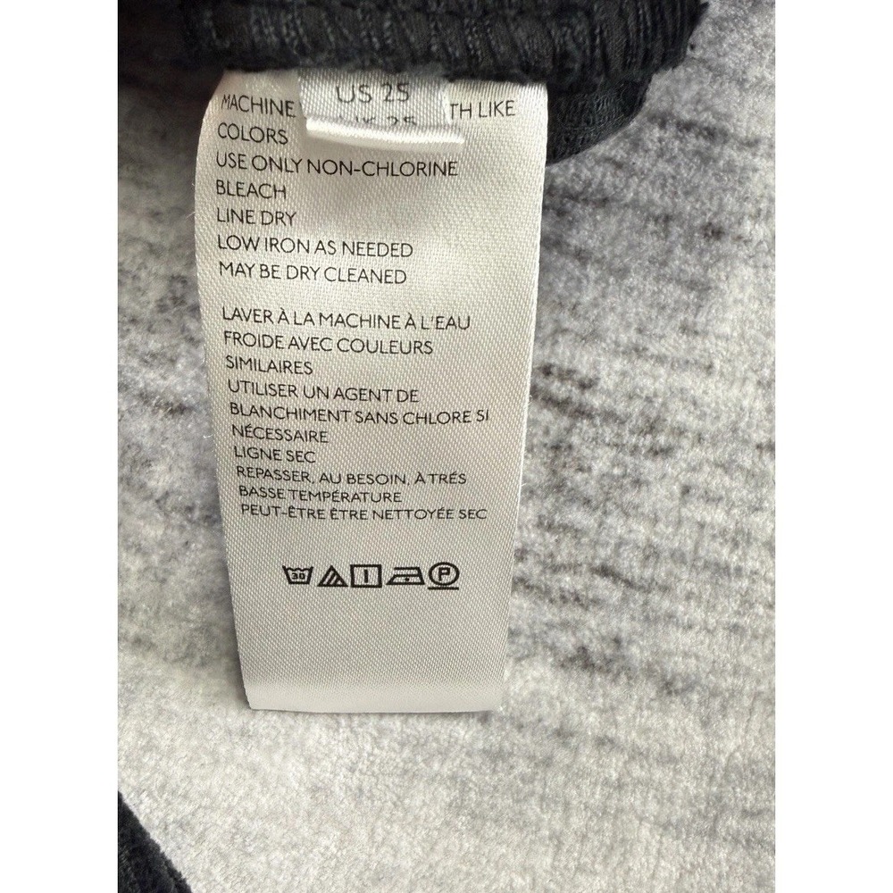BDG Urban Outfitters High Rise Mom Corduroy Pants Size 25 Black Tapered Normcore - Picture 5 of 9